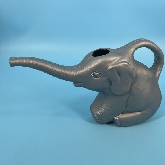 Union Products Other Vintage Elephant Watering Can Union Products Stamped 996 Gray 2 Quart